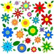Spring Flowers - Illustration