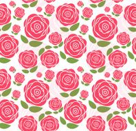 Floral Seamless Pattern Background for Wedding and Birthday Vec N24