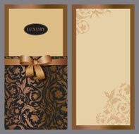 Set of vertical invitations N3
