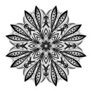 Beautiful Deco Mandala (Vector) N17