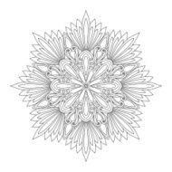 Beautiful Deco Mandala (Vector) N19