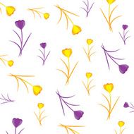 Background with a colorful flowers N4