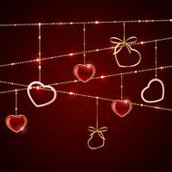 hearts background N55
