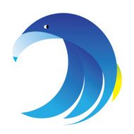 Bird icon vector logo design template N2