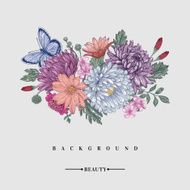 Floral background N955