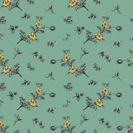 Seamless vintage floral pattern N15