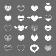 Hearts set N6