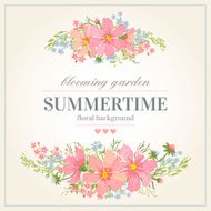 Background with flowers N33