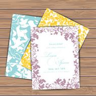 Greeting cards with flowers N5