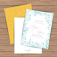 Greeting cards with flowers N6