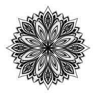 Beautiful Deco Mandala (Vector) N22