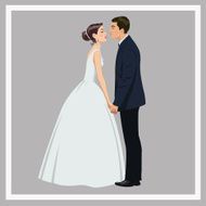 Wedding couple in love N2