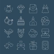 wedding line icon N6