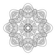 Beautiful Deco Mandala (Vector) N25