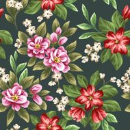 floral seamless pattern N664