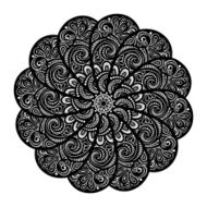 Beautiful Deco Mandala (Vector) N26