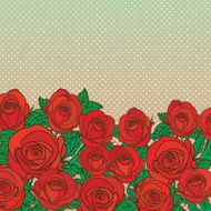 Vintage vector flower frame N73