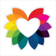 vector hearts abstract design for Valentines day N3