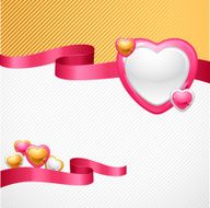 Valentine's Day vector background Gift card and flyer N8