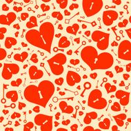 Seamless background with hearts N20