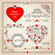 Set with hearts N3