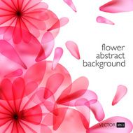 Abstract colorful background with flowers N7