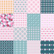 fashionable seamless patterns N3