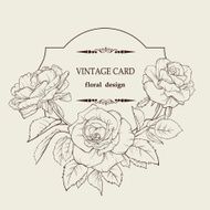 Beautiful bouquet in vector Hand drawn vector illustration