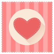 Red heart for Valentine&#039;s Day