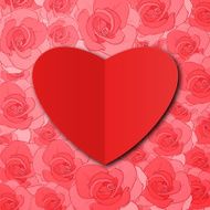 Invitation cards with roses N6