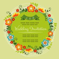 Green Spring Invitation