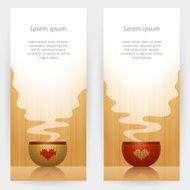 Backgrounds with cups N2