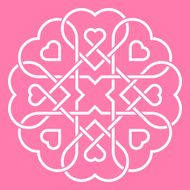 United hearts concept