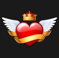 Abstract Heart Composition N2