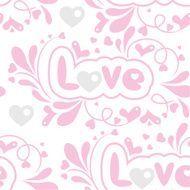 seamless pattern with lovely motives N3