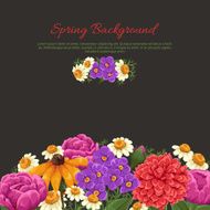 Floral background N957