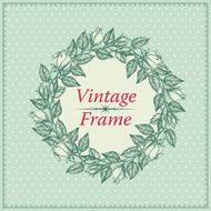 Vintage invitation card N121