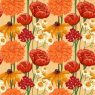 Floral seamless patterns N7