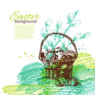 Vintage Easter background N6