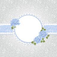 floral background with roses N6
