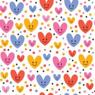 cute hearts pattern