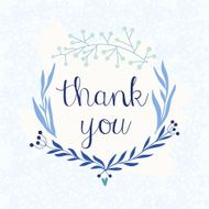 Thank You Card N18