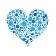 dotted heart N6