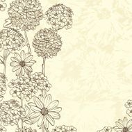 Floral background with place for text N20