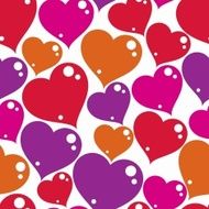 Valentine day conceptual art backdrop loving hearts Love N4