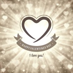 Happy Valentine's day Vector Background N18