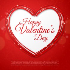 Happy Valentines Day Greeting Card N14