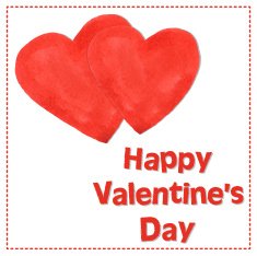 Happy Valentines Day card N120