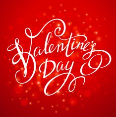 Typography Valentine's Day cards N8