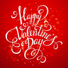 Typography Valentine's Day cards N9